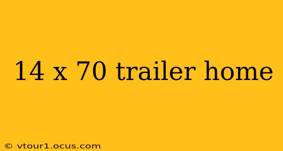 14 x 70 trailer home