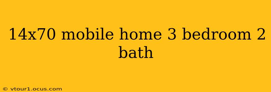 14x70 mobile home 3 bedroom 2 bath