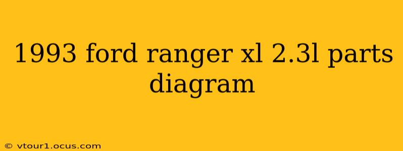 1993 ford ranger xl 2.3l parts diagram