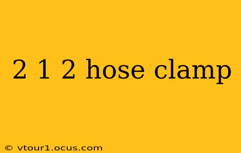 2 1 2 hose clamp