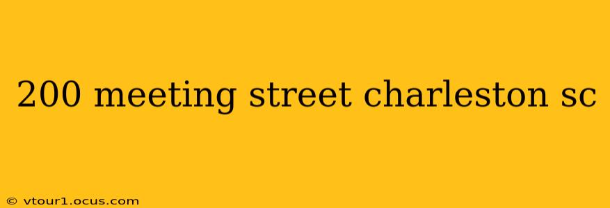200 meeting street charleston sc