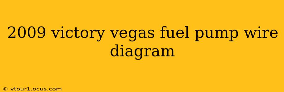 2009 victory vegas fuel pump wire diagram