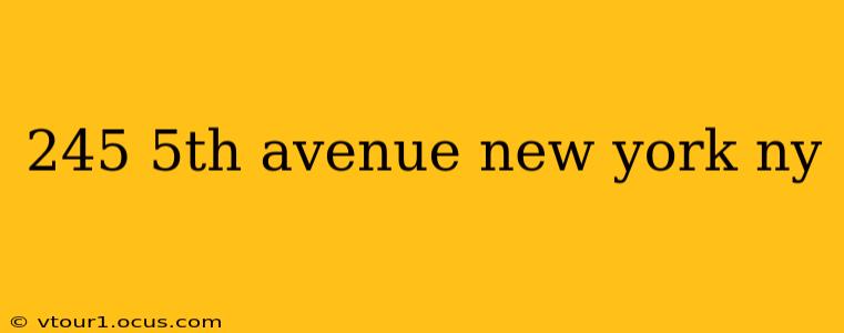 245 5th avenue new york ny