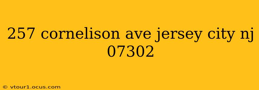 257 cornelison ave jersey city nj 07302