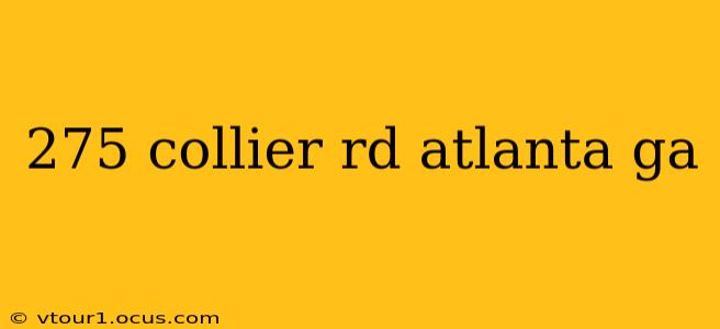 275 collier rd atlanta ga
