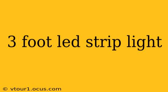 3 foot led strip light