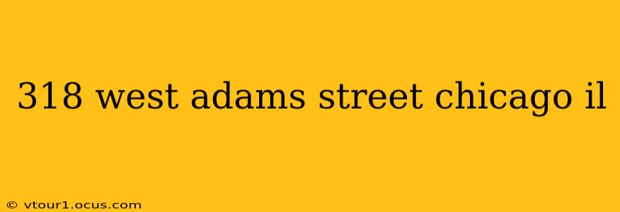318 west adams street chicago il