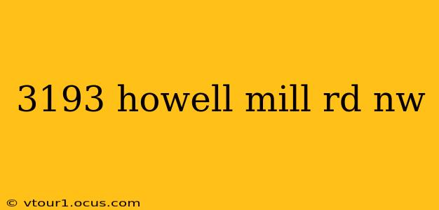 3193 howell mill rd nw