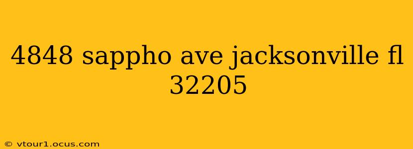 4848 sappho ave jacksonville fl 32205
