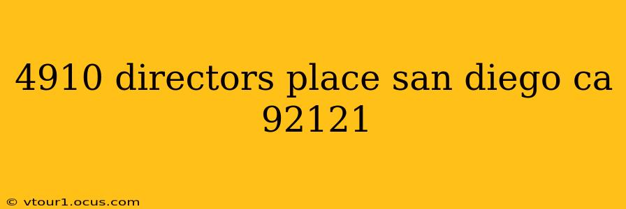 4910 directors place san diego ca 92121