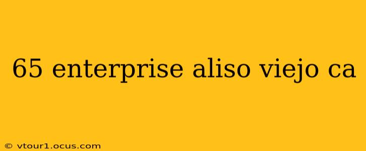 65 enterprise aliso viejo ca