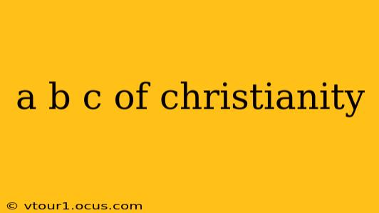 a b c of christianity