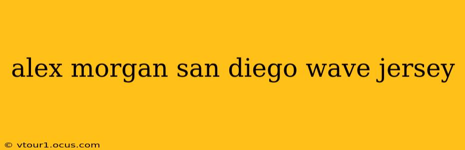 alex morgan san diego wave jersey