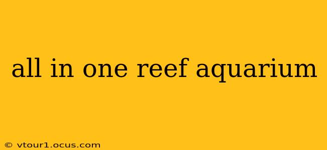 all in one reef aquarium