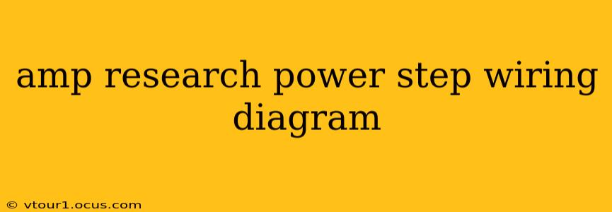 amp research power step wiring diagram