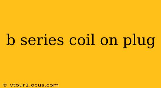 b series coil on plug