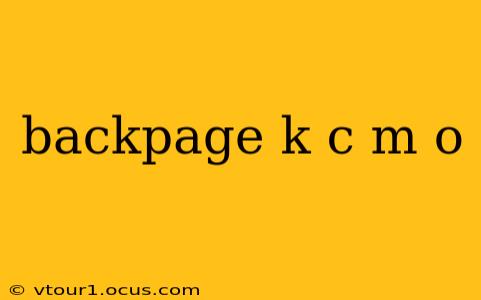 backpage k c m o