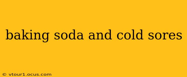 baking soda and cold sores