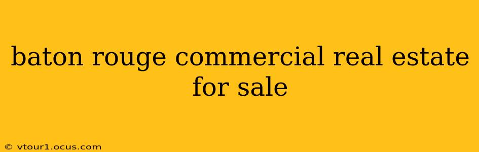 baton rouge commercial real estate for sale