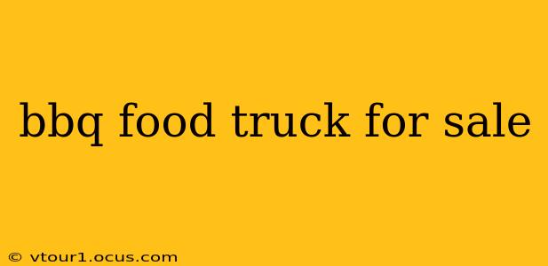 bbq food truck for sale