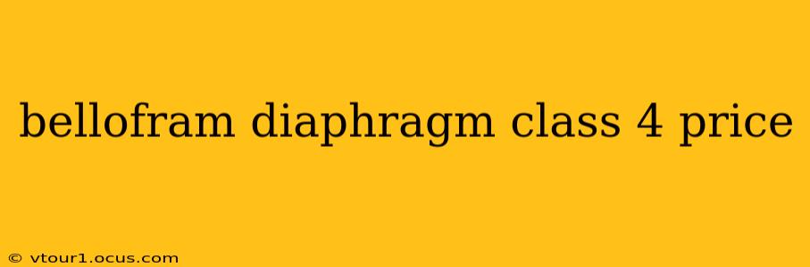 bellofram diaphragm class 4 price