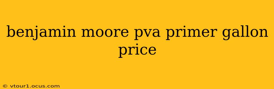 benjamin moore pva primer gallon price