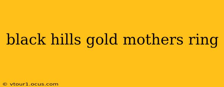 black hills gold mothers ring