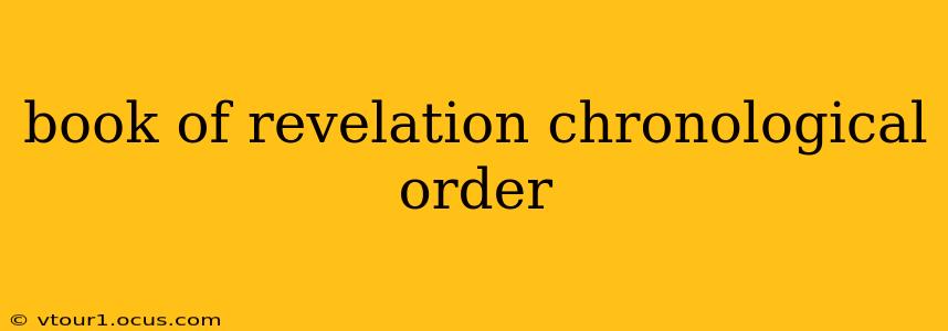 book of revelation chronological order