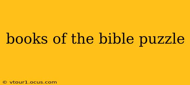 books of the bible puzzle