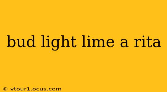 bud light lime a rita