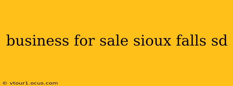 business for sale sioux falls sd