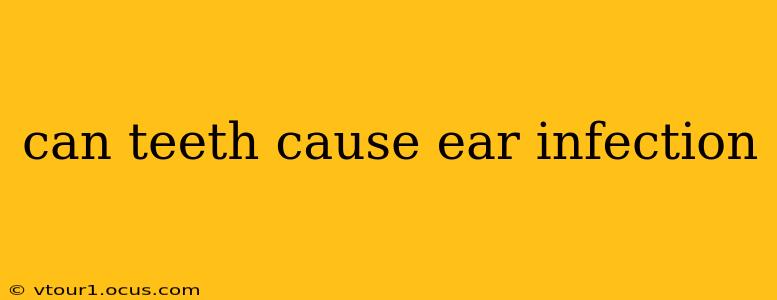 can teeth cause ear infection