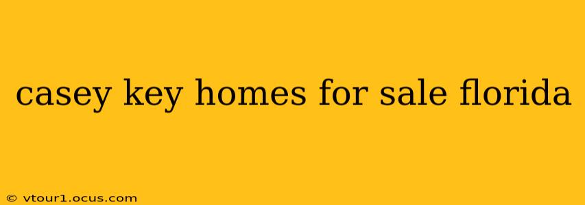 casey key homes for sale florida