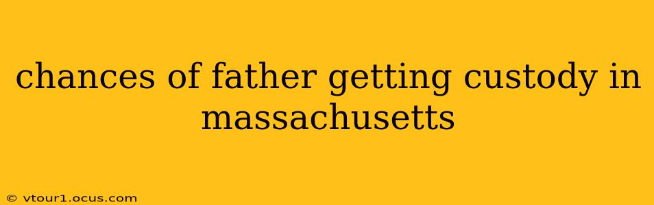 chances of father getting custody in massachusetts