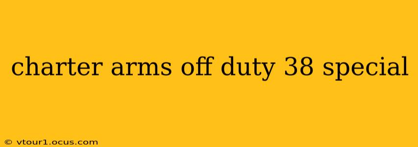 charter arms off duty 38 special