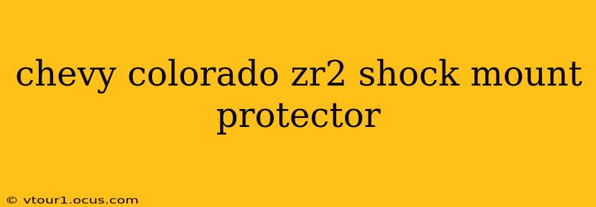 chevy colorado zr2 shock mount protector