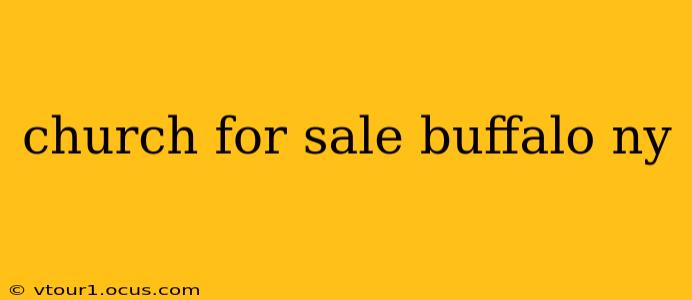 church for sale buffalo ny