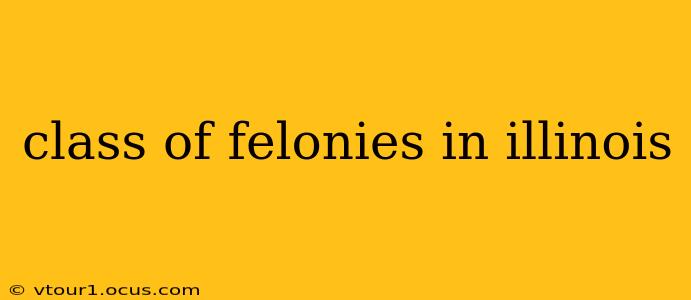 class of felonies in illinois