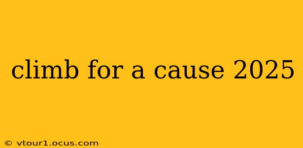 climb for a cause 2025