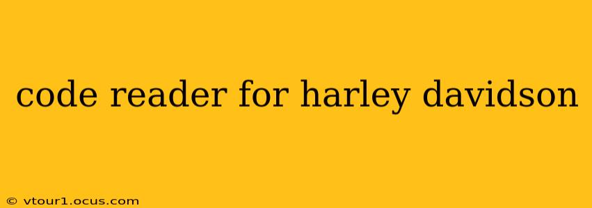 code reader for harley davidson