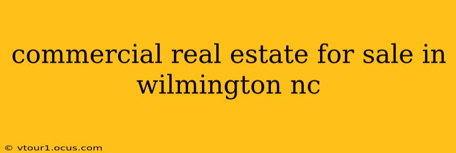 commercial real estate for sale in wilmington nc