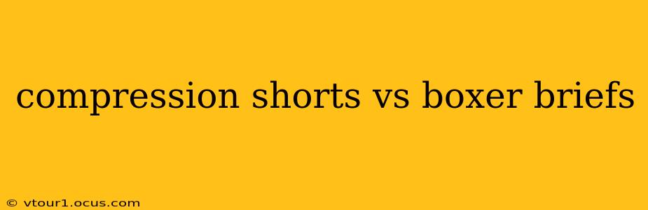 compression shorts vs boxer briefs