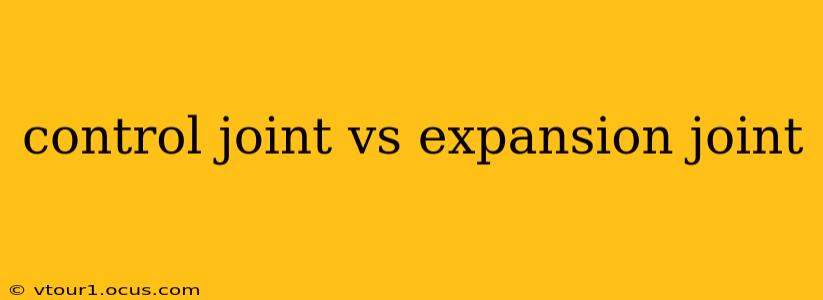 control joint vs expansion joint