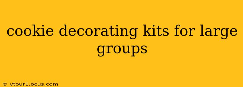 cookie decorating kits for large groups