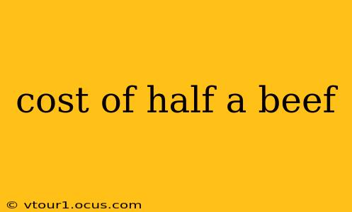 cost of half a beef