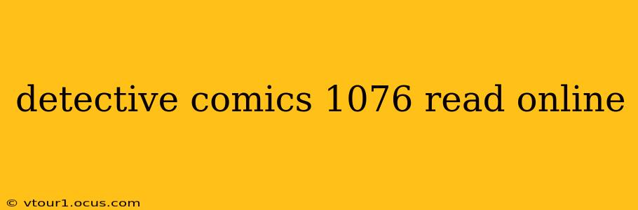 detective comics 1076 read online