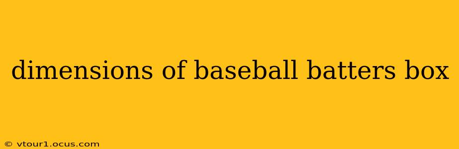 dimensions of baseball batters box
