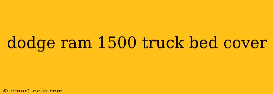 dodge ram 1500 truck bed cover