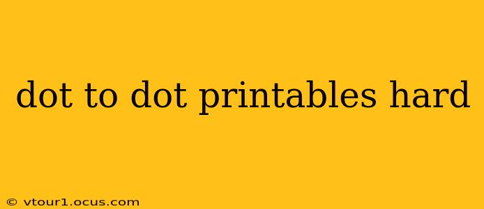 dot to dot printables hard