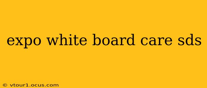 expo white board care sds